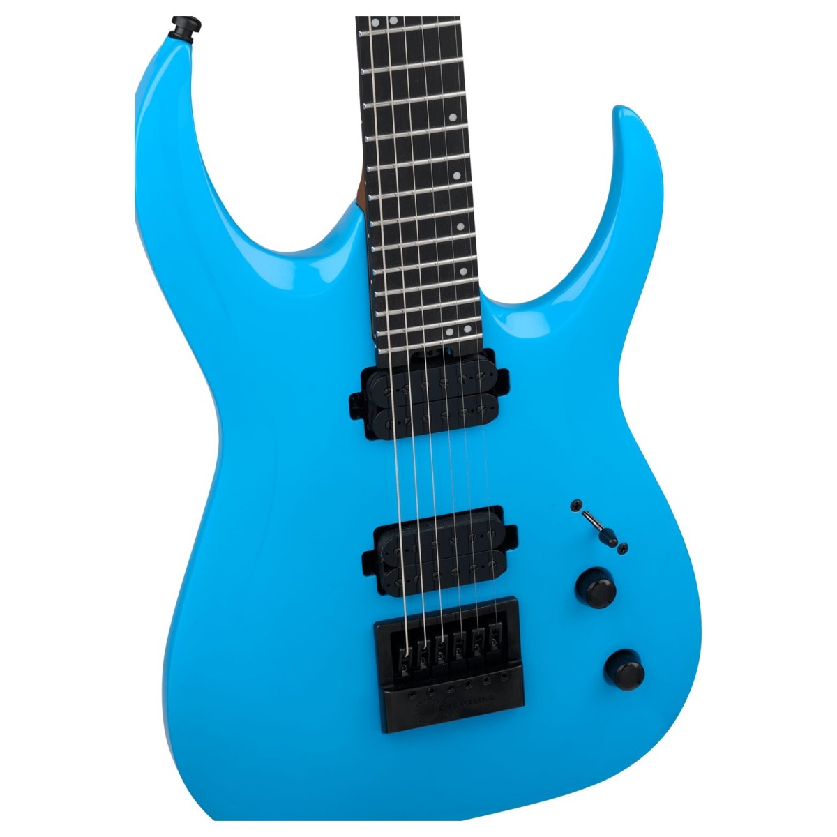 Jackson Pro Plus Series Signature Misha Mansoor Juggernaut ET6 Ebony Fingerboard Riviera Blue