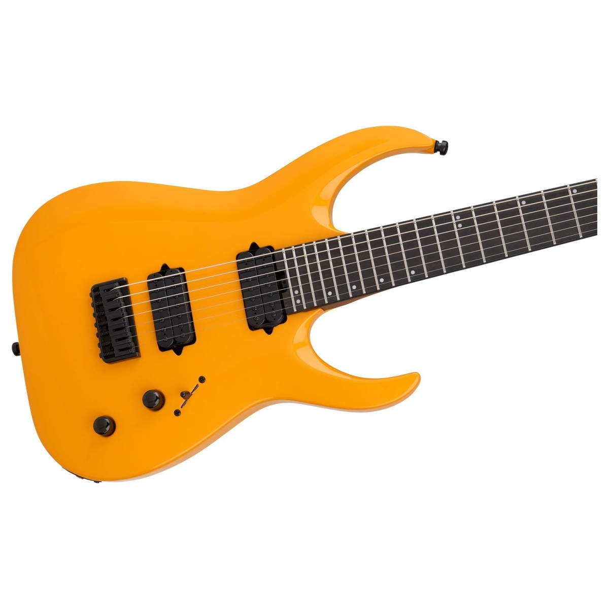Jackson Pro Series Signature Misha Mansoor Juggernaut HT7 Ebony Fingerboard Signal Yellow