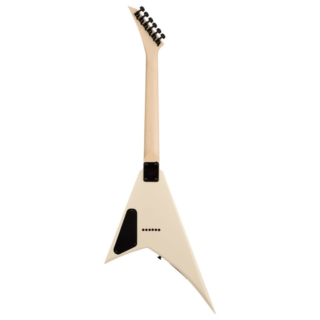Jackson JS Series RR Minion JS1XM Snow White with Black Pin Stripes