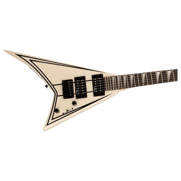 Jackson JS Series RR Minion JS1XM Snow White with Black Pin Stripes