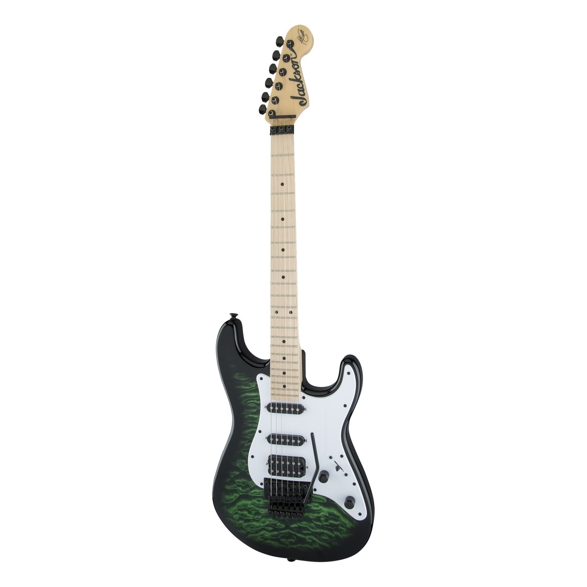 Jackson X Series Signature Adrian Smith SDXQM Transparent