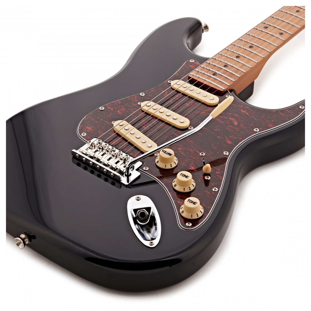 JET Guitars JS-300 Roasted Maple Black