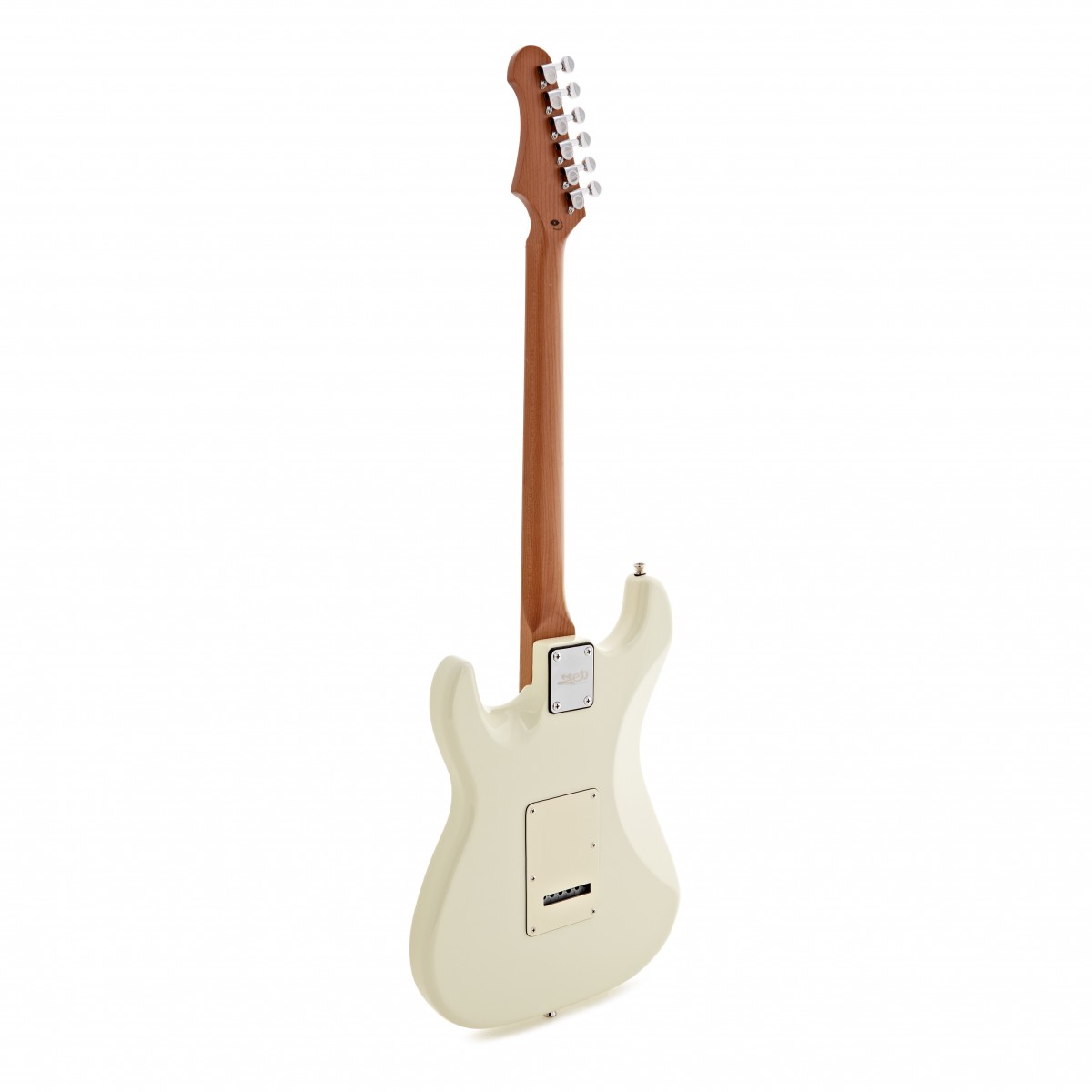 JET Guitars JS-300 Roasted Maple Olympic White