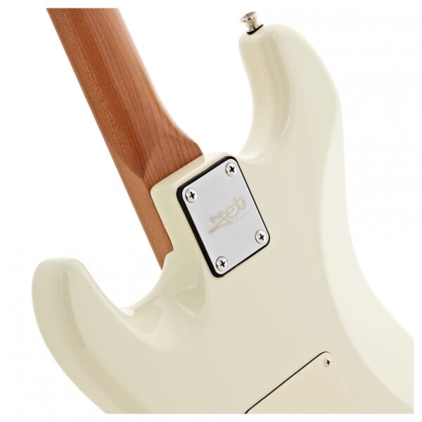 JET Guitars JS-300 Roasted Maple Olympic White