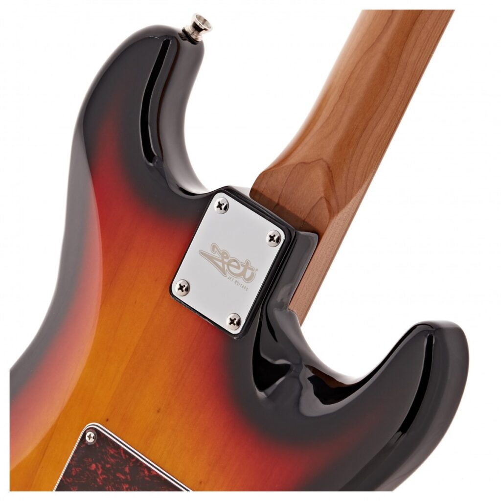 JET Guitars JS-300 Roasted Maple Left Handed Sunburst