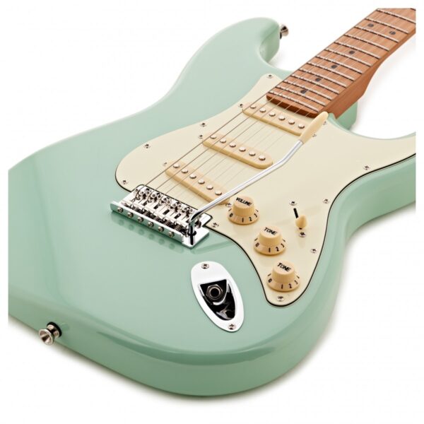 JET Guitars JS-300 Roasted Maple Sea Foam Green