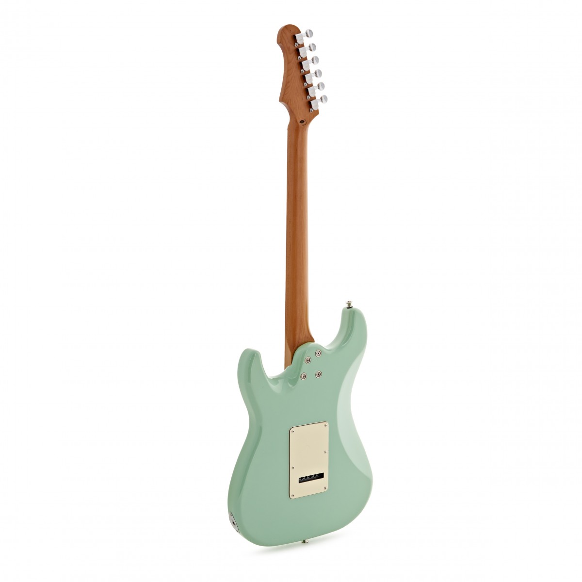JET Guitars JS-400 HSS Roasted Maple Sea Foam Green