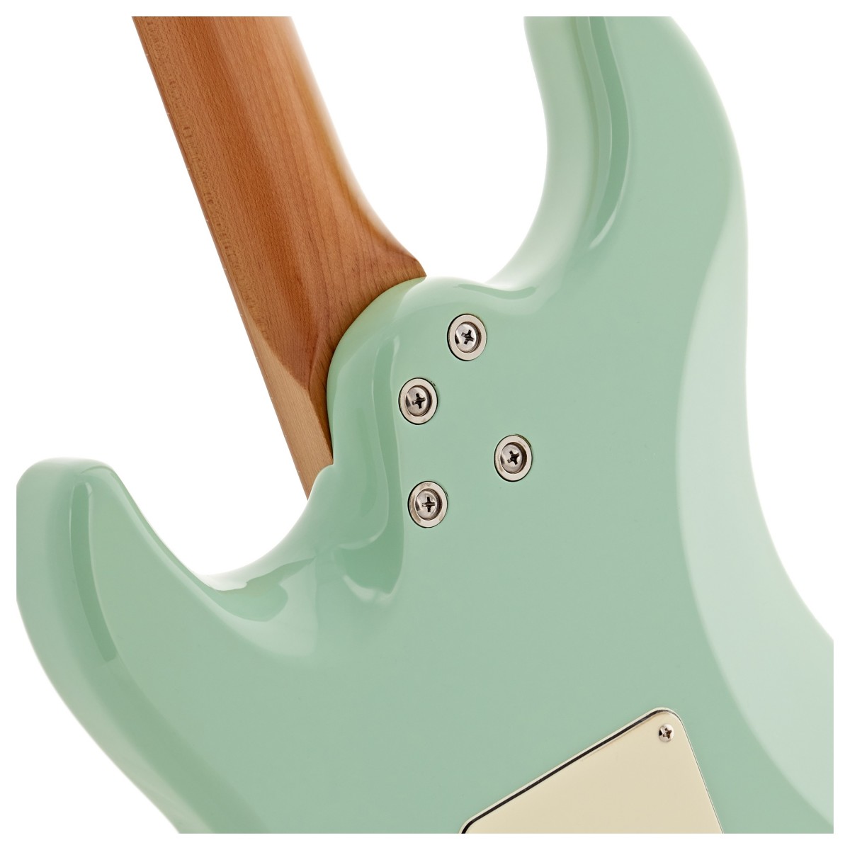 JET Guitars JS-400 HSS Roasted Maple Sea Foam Green