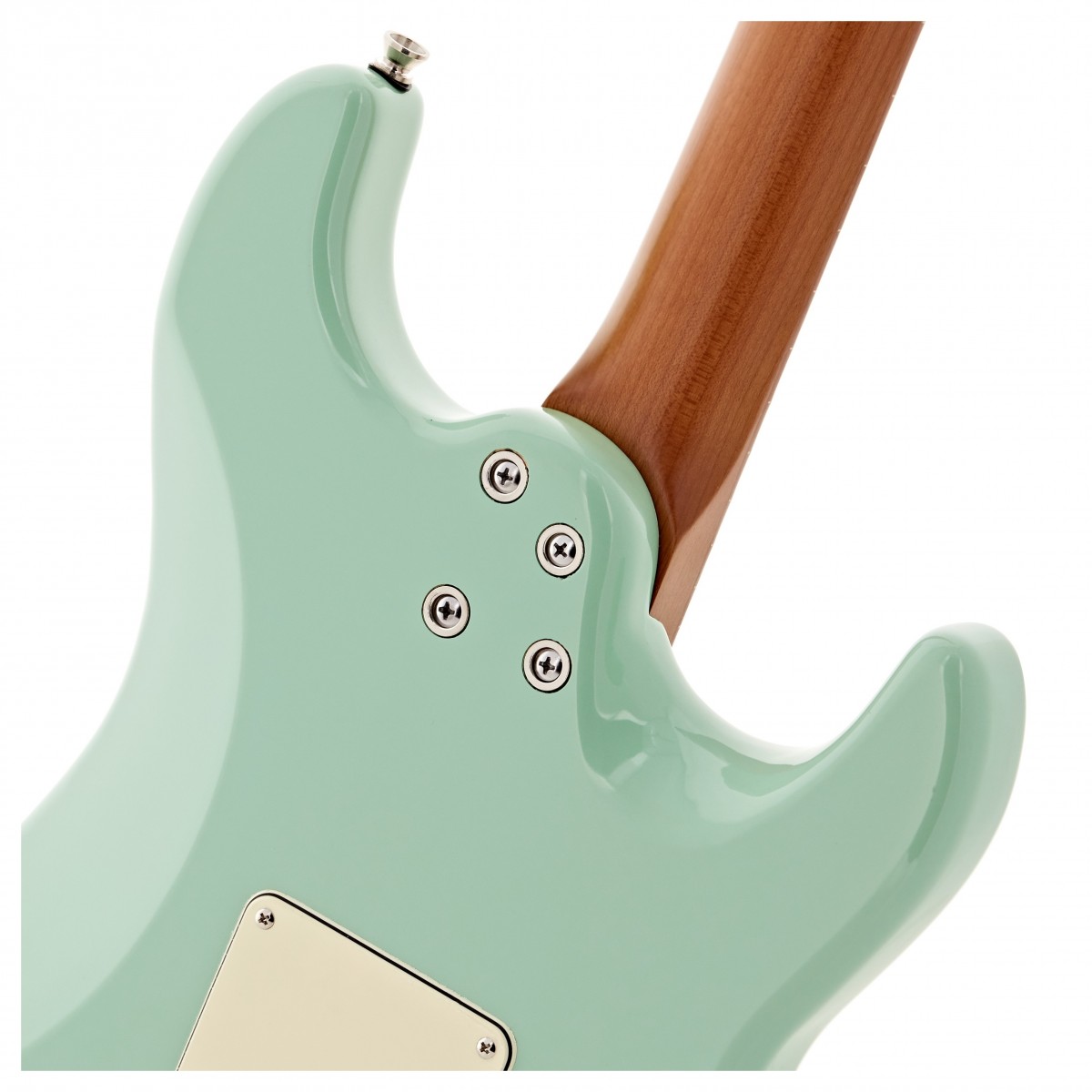 JET Guitars JS-400 HSS Roasted Maple Left Handed Sea Foam Green