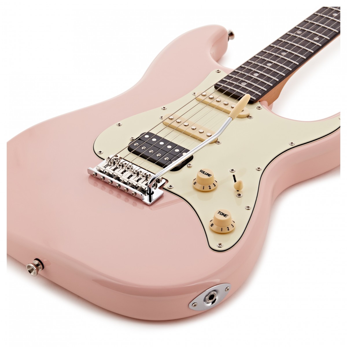 JET Guitars JS-400 HSS Rosewood Pink