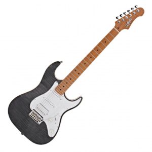 JET Guitars JS-450 Roasted Maple Transparent Black