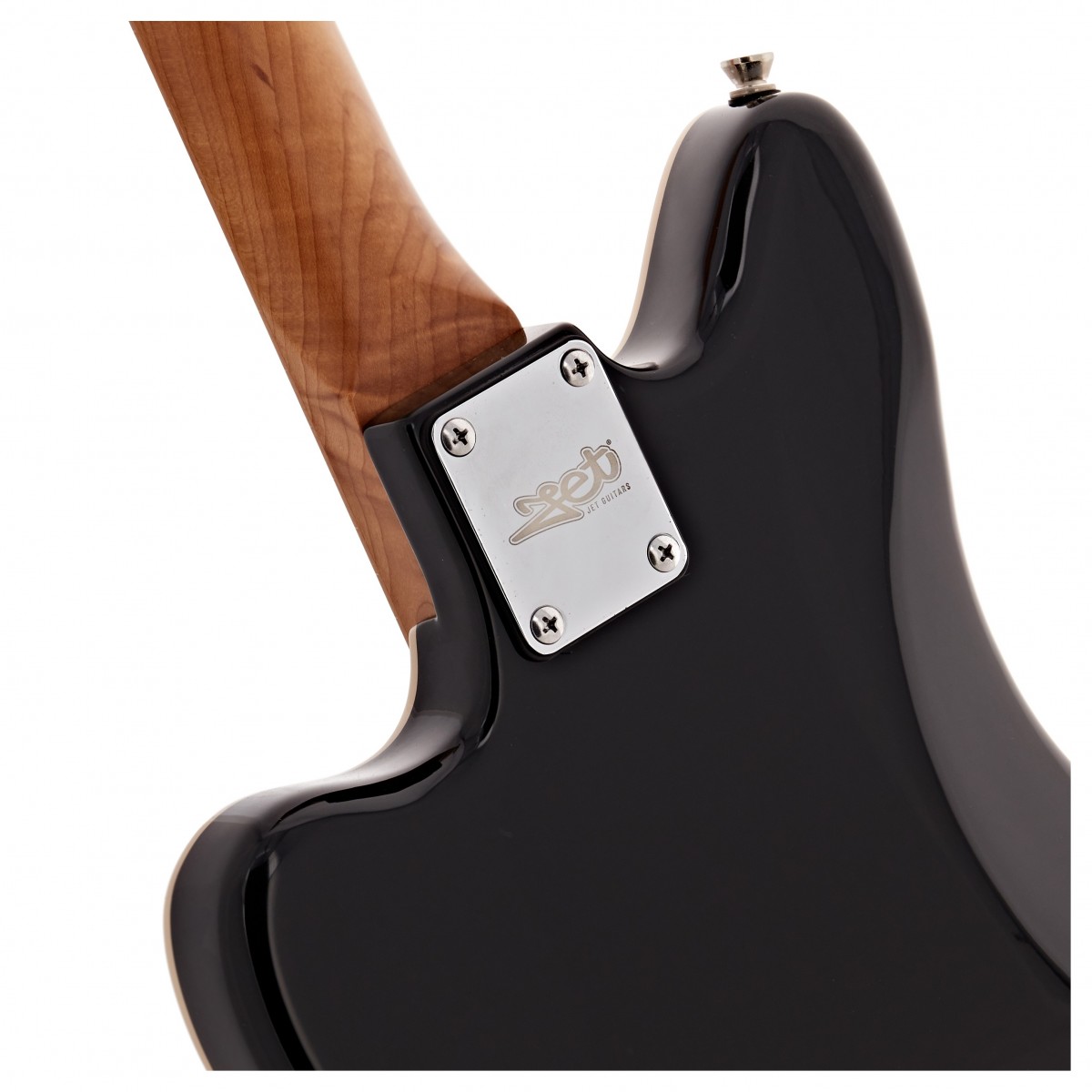 JET Guitars JJ-350 Offset Roasted Maple Black