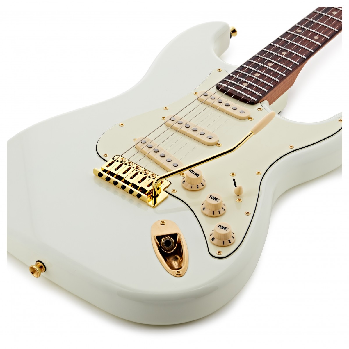 JET Guitars JS-380 Rosewood White