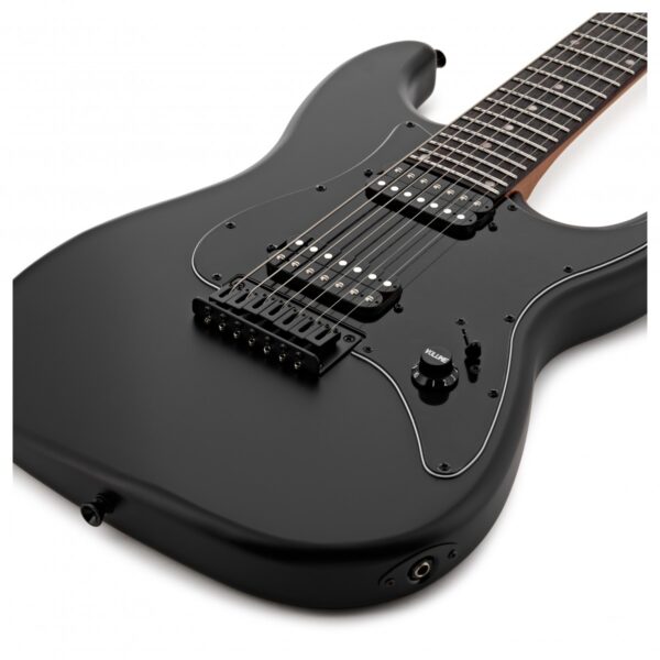 JET Guitars JS-407 7-String Rosewood Matte Black