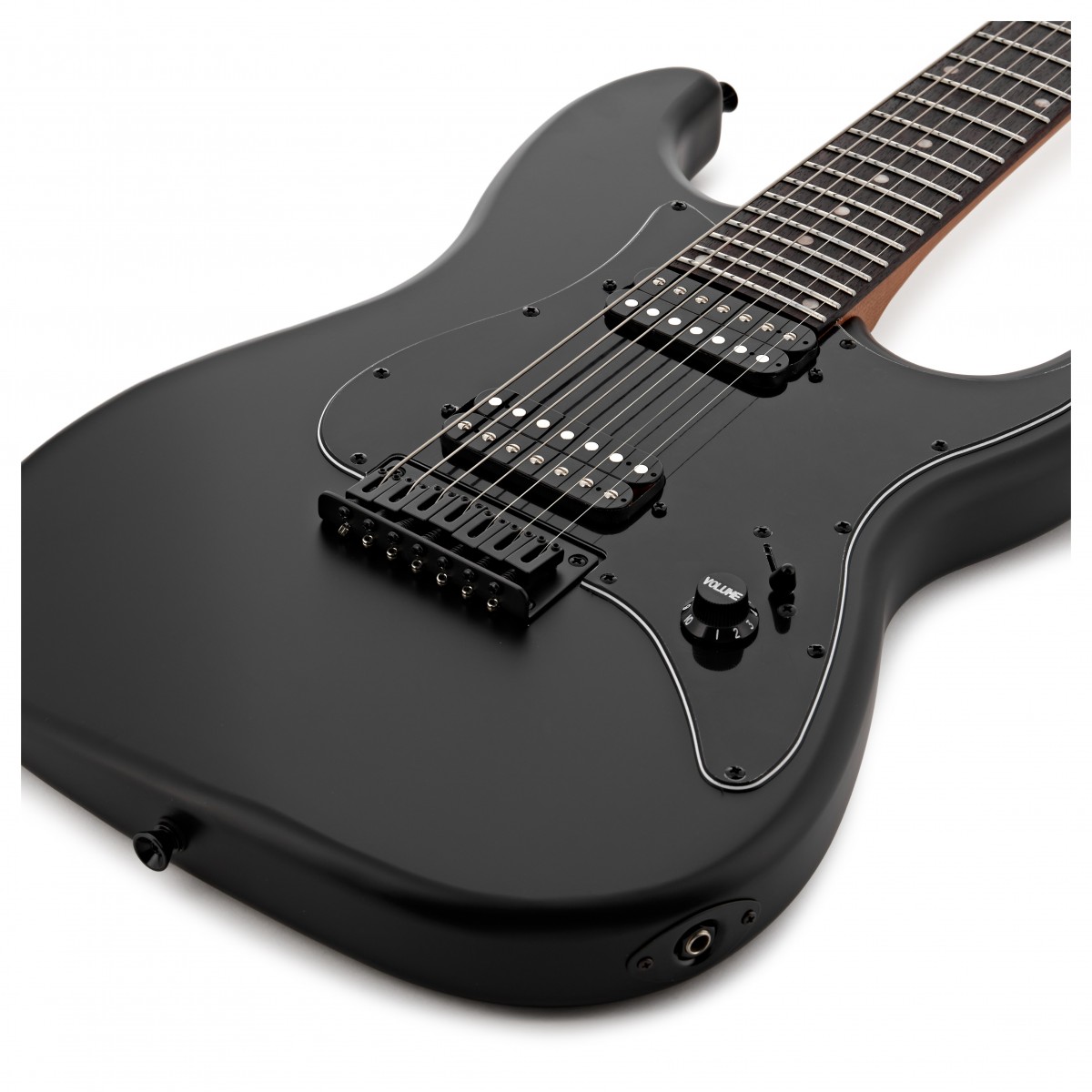 JET Guitars JS-407 7-String Rosewood Matte Black
