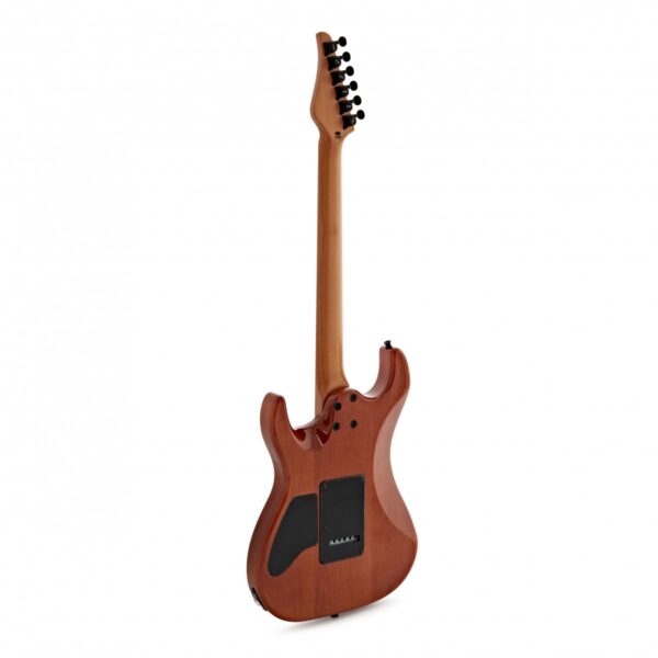 JET Guitars JS-1000 Vulcano Roasted Maple Flamed Transparent Red
