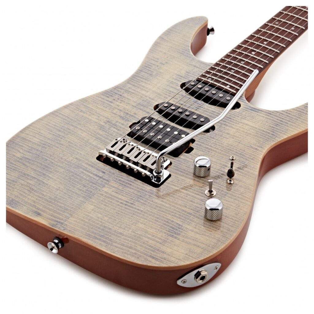 JET Guitars JS-45IG Elite Series HSS Rosewood Indigo Gray