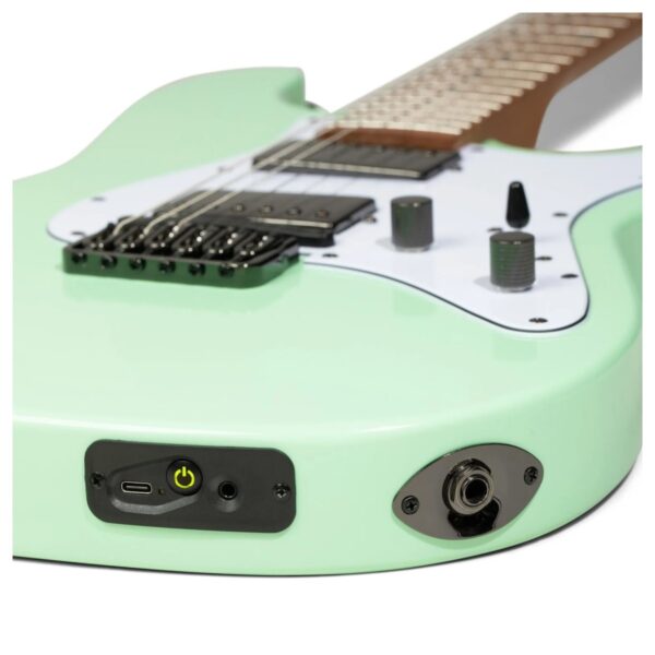 Jamstik Standard MIDI Guitar and Padded Case Surf Green