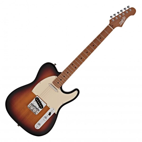 JET Guitars JT-300 Roasted Maple Sunburst