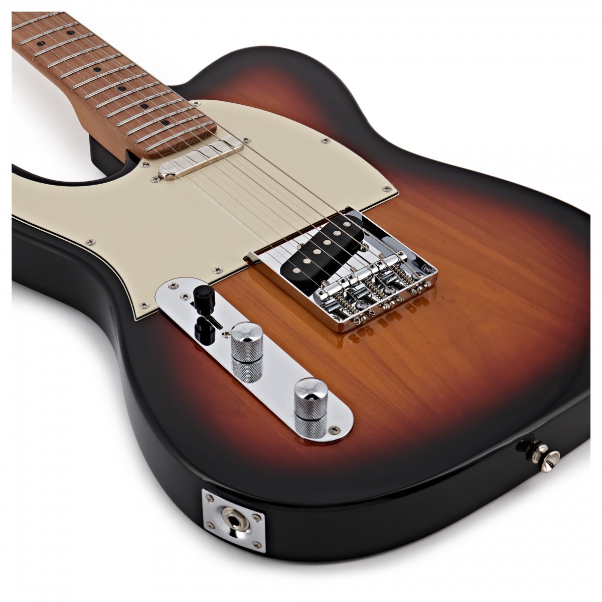 JET Guitars JT-300 Roasted Maple Left Handed Sunburst