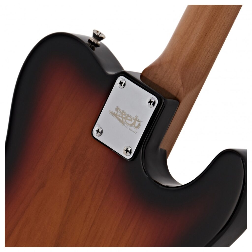 JET Guitars JT-300 Roasted Maple Left Handed Sunburst