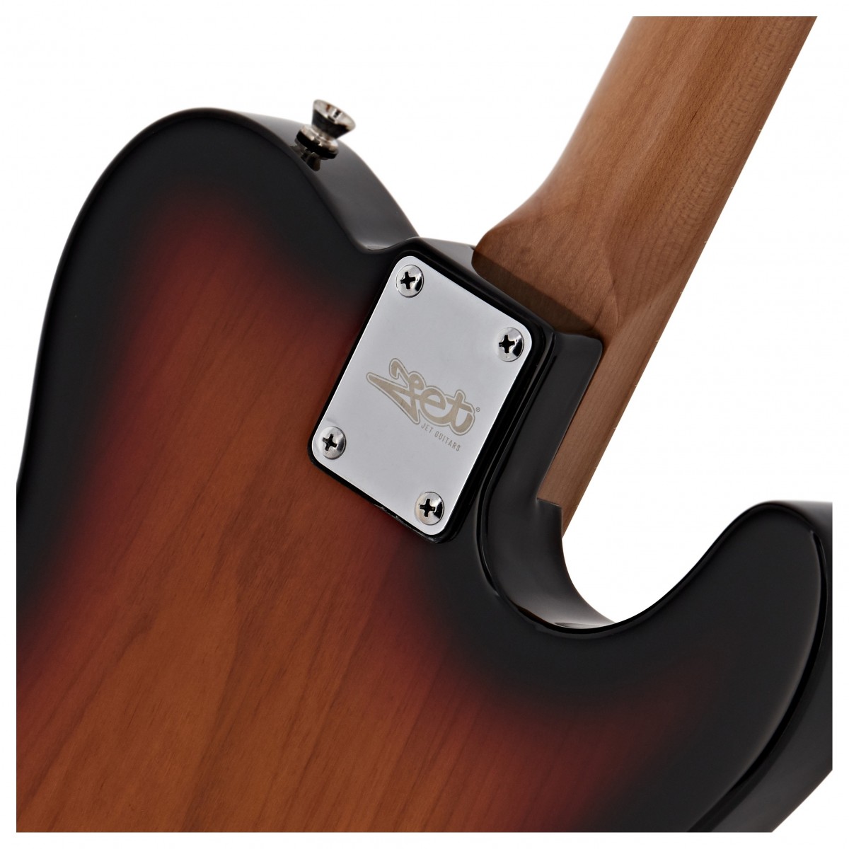 JET Guitars JT-300 Roasted Maple Left Handed Sunburst