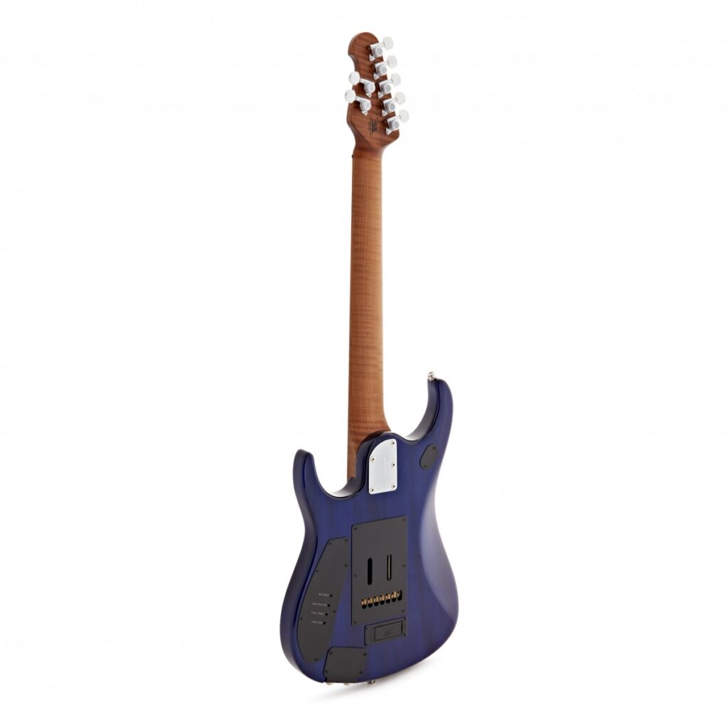 Music Man JP15 Quilt Top 7 String Cerulean Paradise