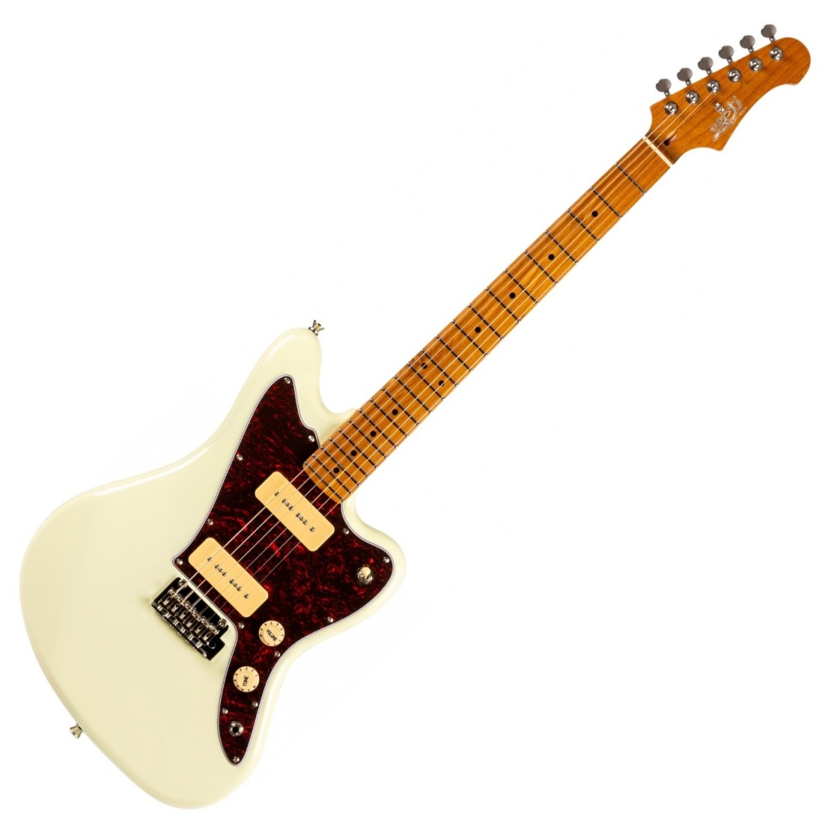 JET JJ-300 P90 Roasted Maple Olympic White