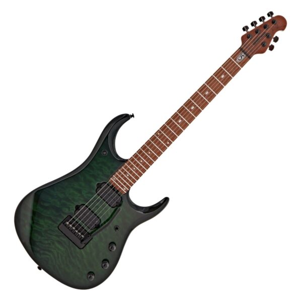 Music Man JP15 Quilted Maple Green Tiger Eye