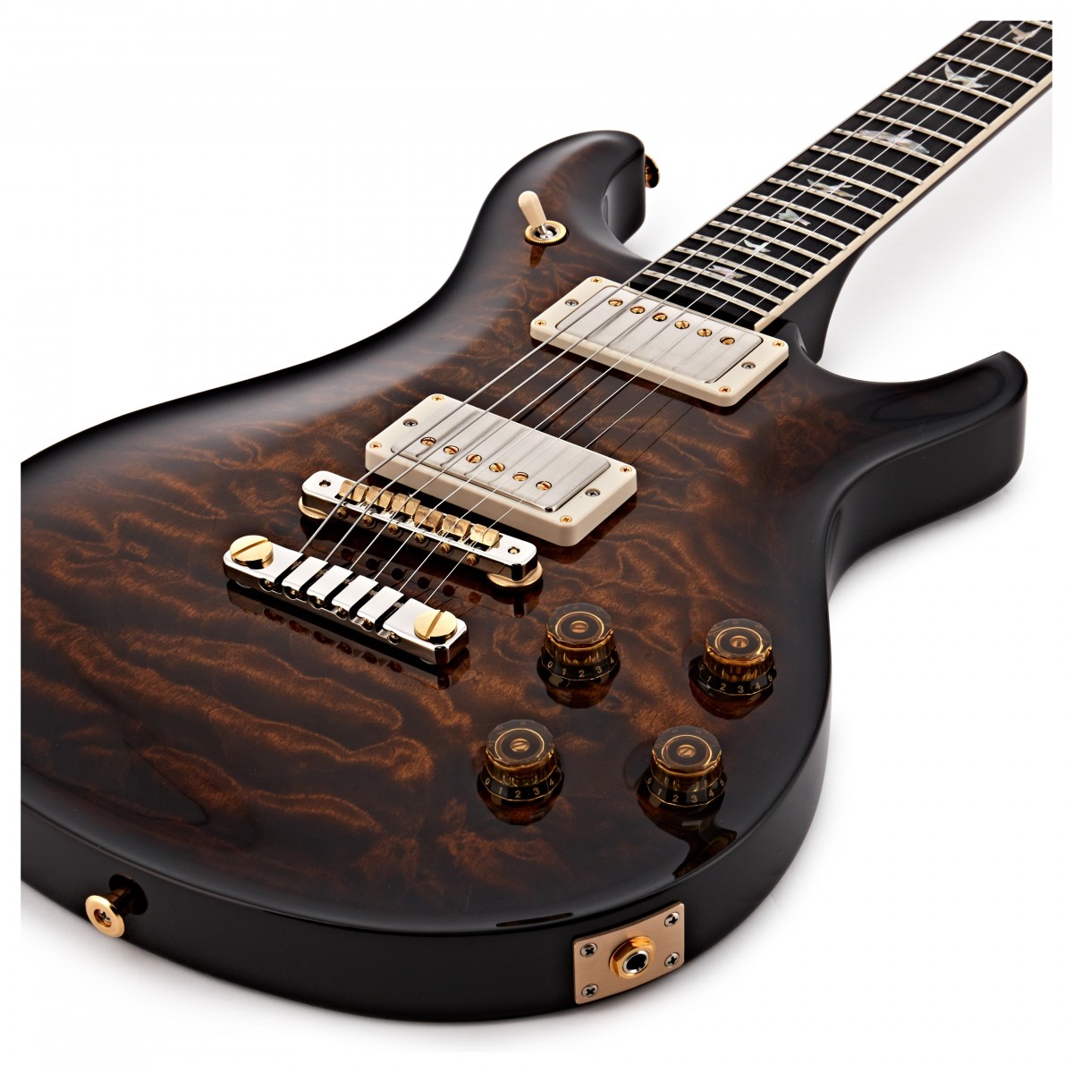 PRS McCarty 594 10 Top Quilt Black Gold Burst #0331871 (2021)