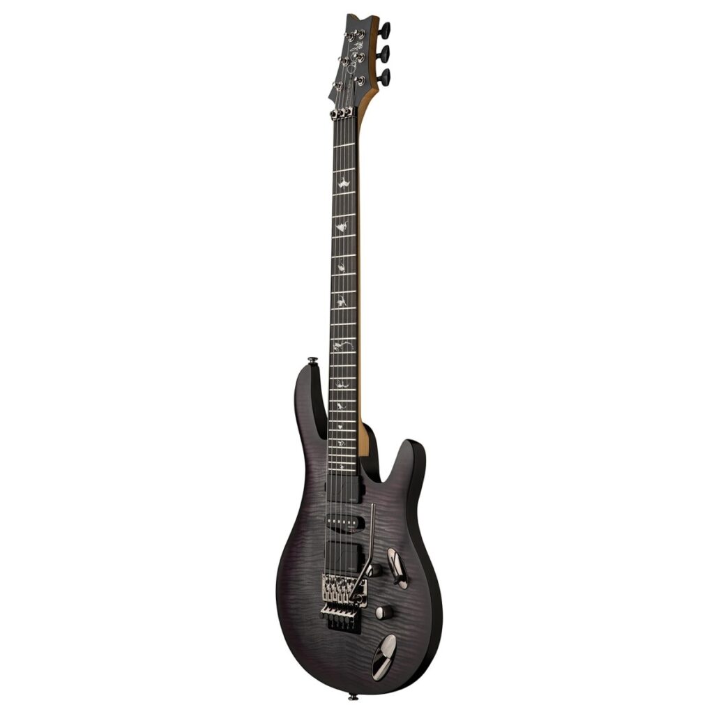 PRS SE Chleo Herman Li Signature Charcoal Purple Burst