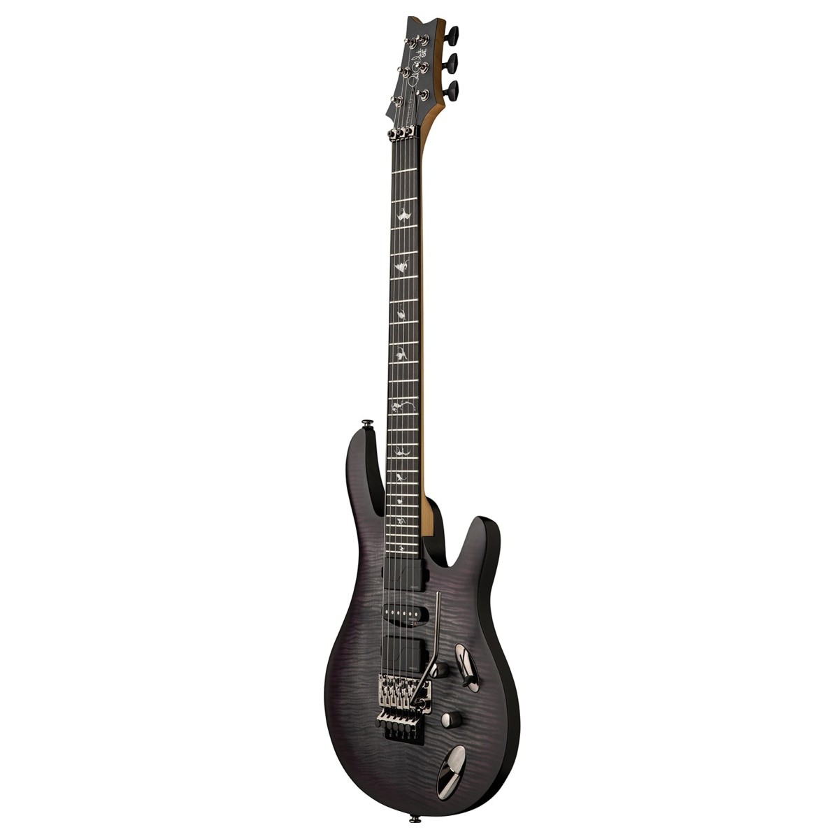 PRS SE Chleo Herman Li Signature Charcoal Purple Burst