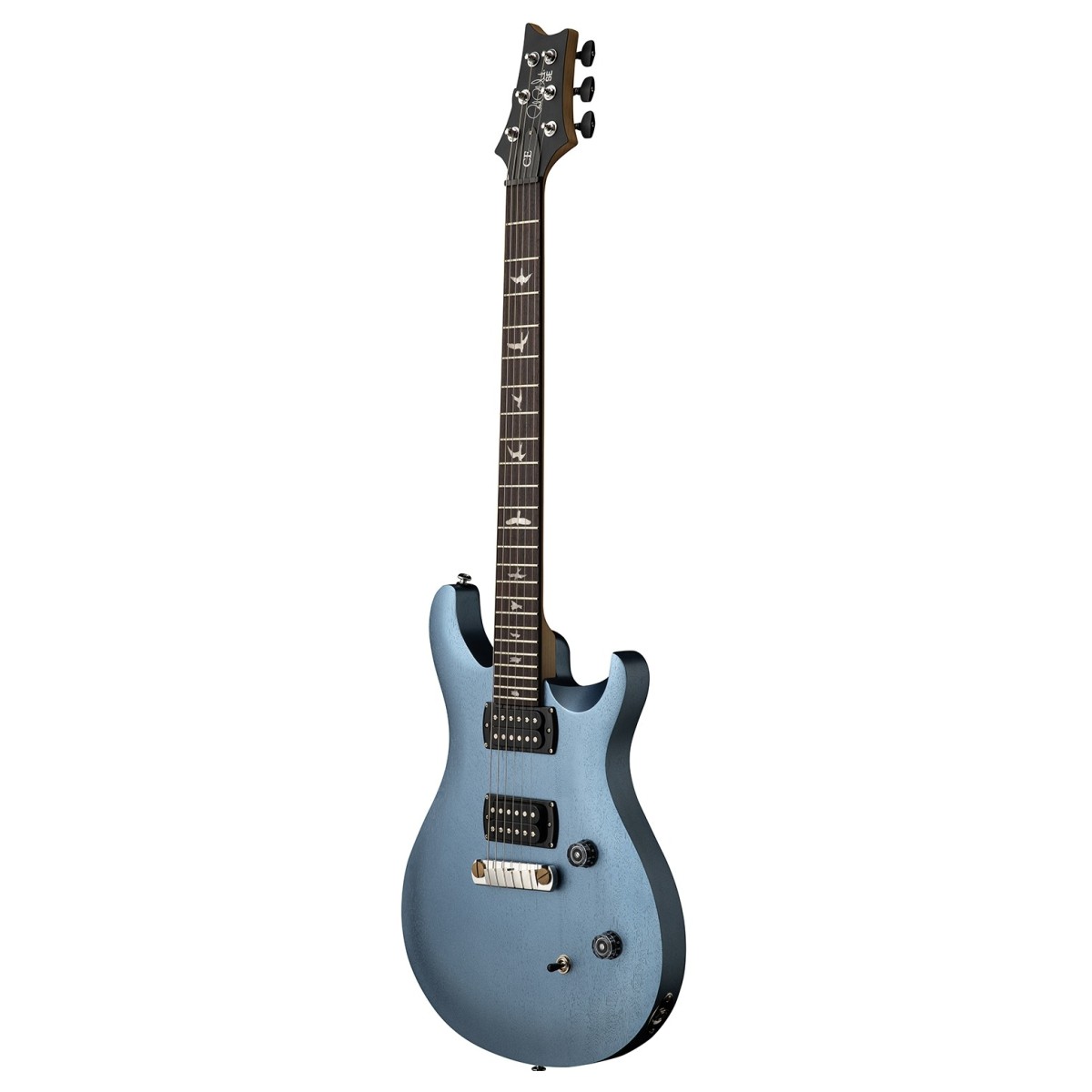 PRS SE CE24 Standard Stoptail Satin Ice Blue Metallic