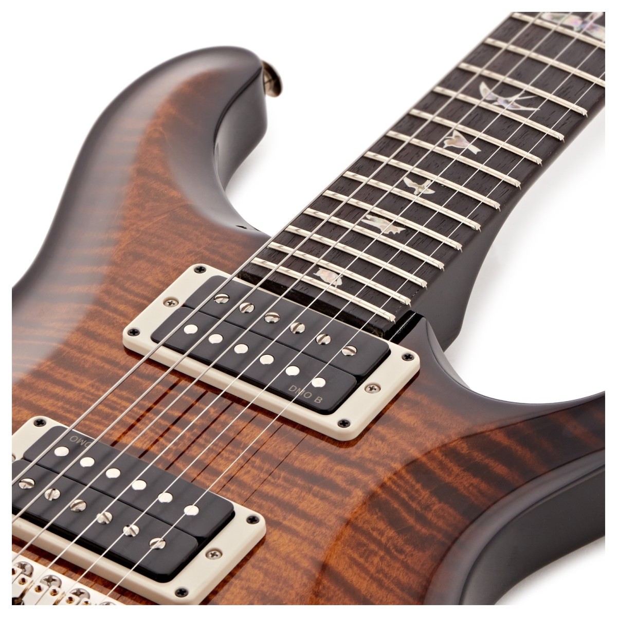 PRS Custom 24 Black Gold Wraparound Burst #0414215