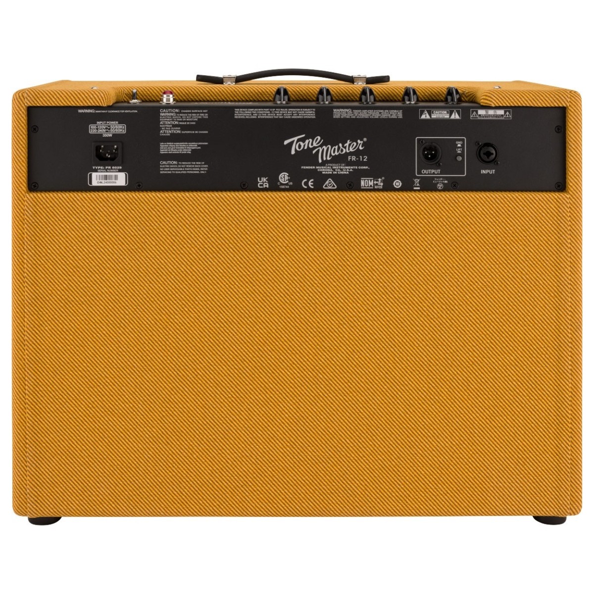 Fender Tone Master FR-12 Powered Speaker Tweed