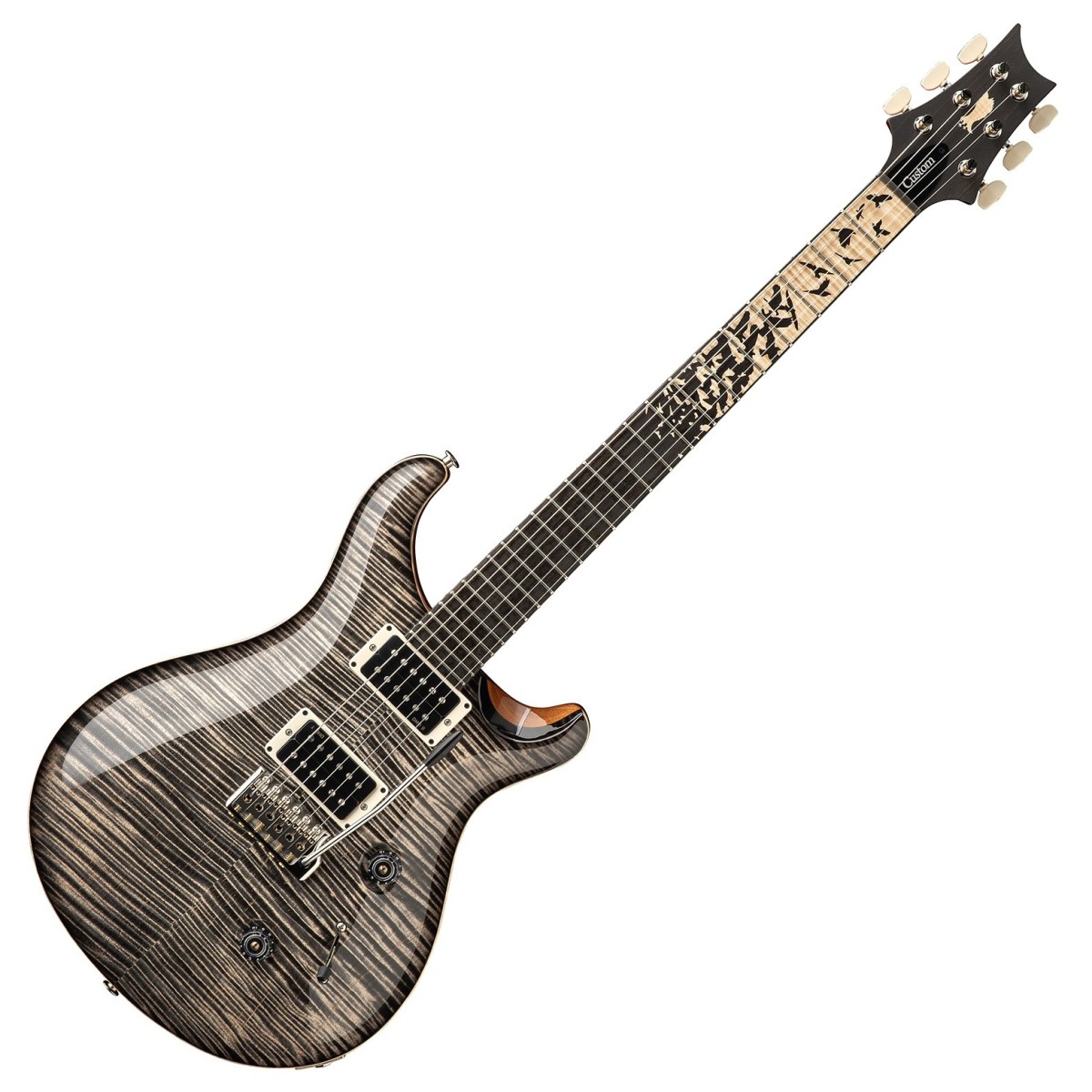 PRS Custom 24 Birds of a Feather Limited Edition Charcoal Microburst