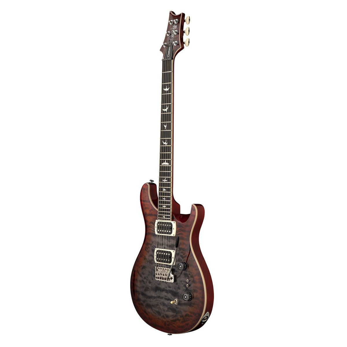 PRS SE Custom 24-08 Quilt Charcoal Cherry Burst (2026)