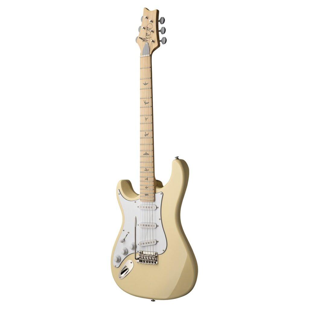 PRS SE Silver Sky Left-Handed Moon White (2026)
