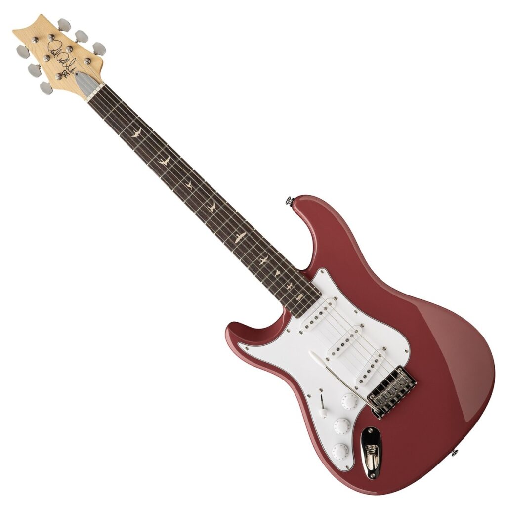 PRS SE Silver Sky Left-Handed Derby Red (2026)