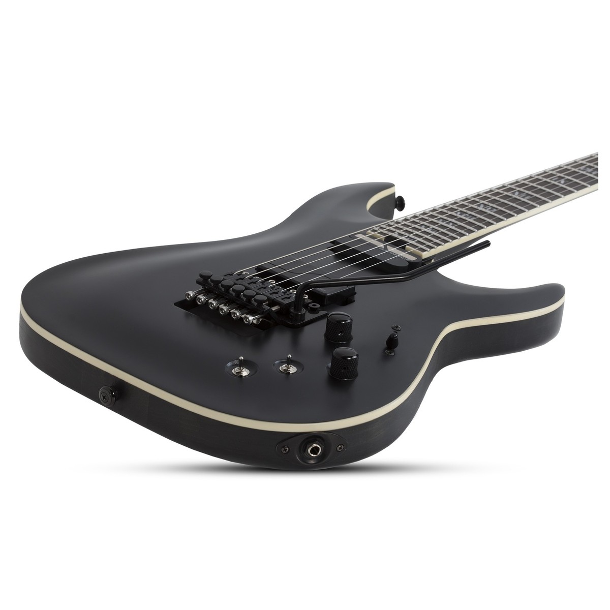Schecter C-1 FR S SLS Evil Twin Satin Black