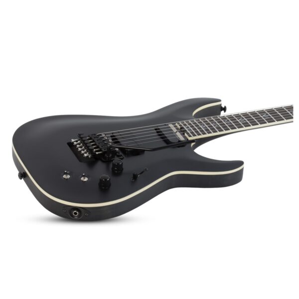 Schecter C-1 FR S SLS Evil Twin Satin Black