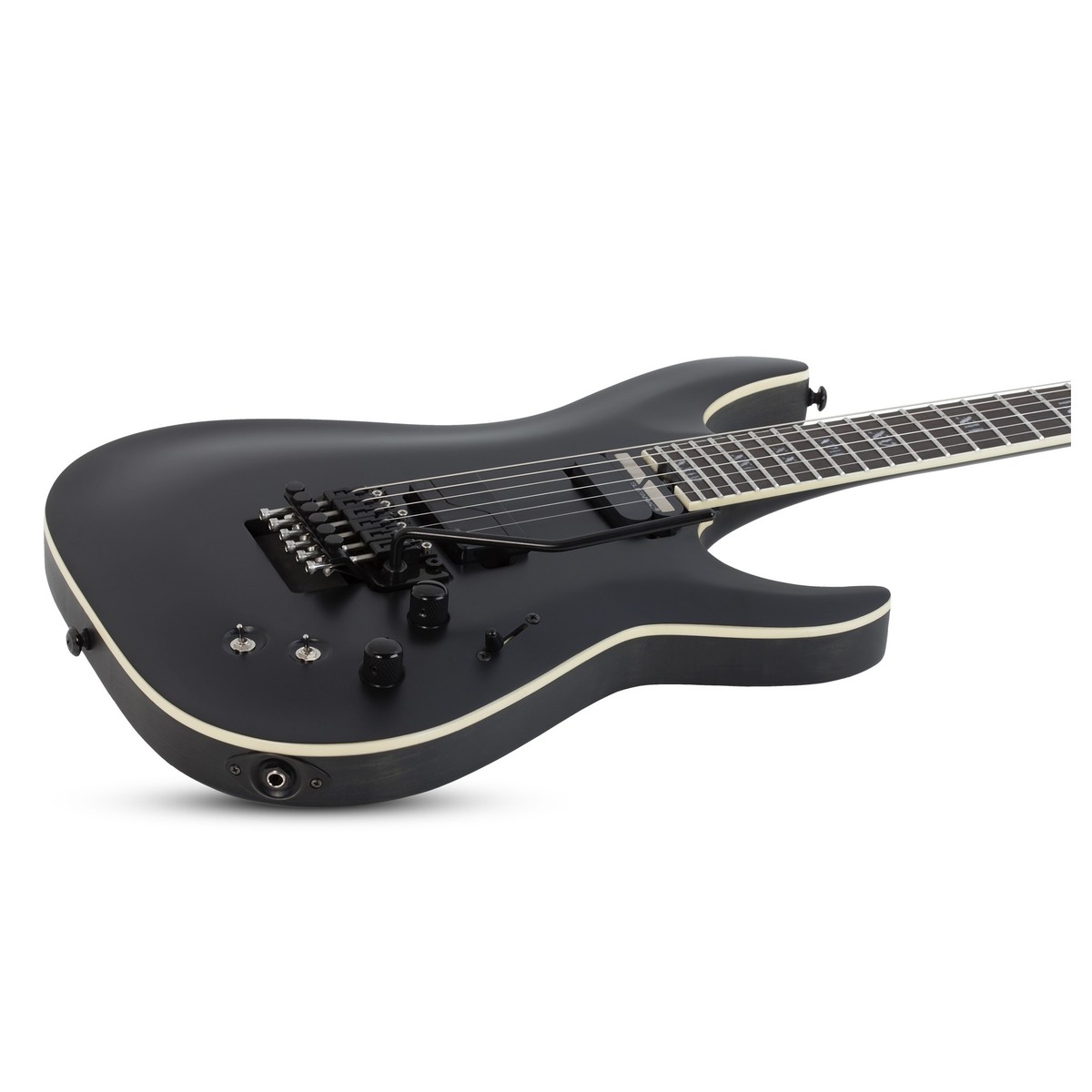 Schecter C-1 FR S SLS Evil Twin Satin Black