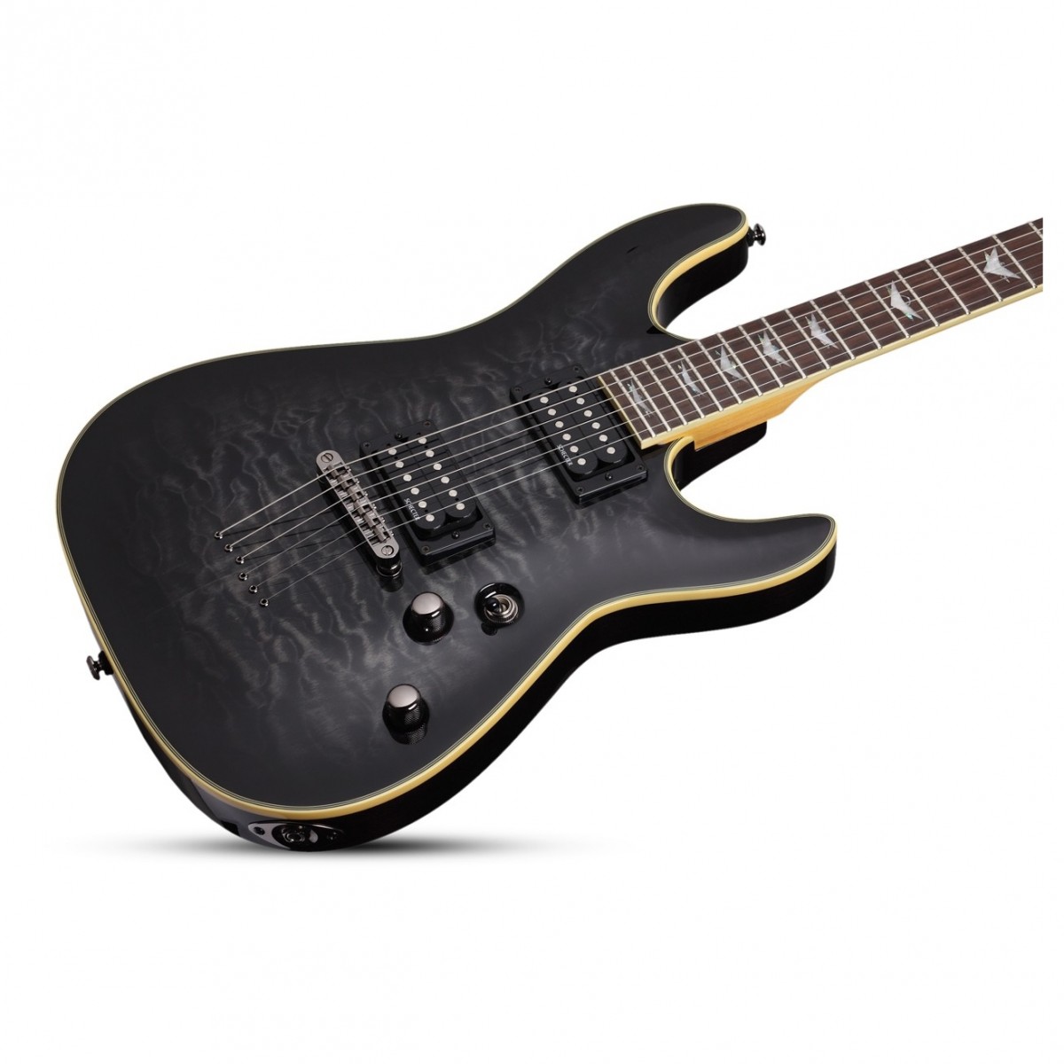 Schecter Omen Extreme-6 Electric Guitar See Thru Black