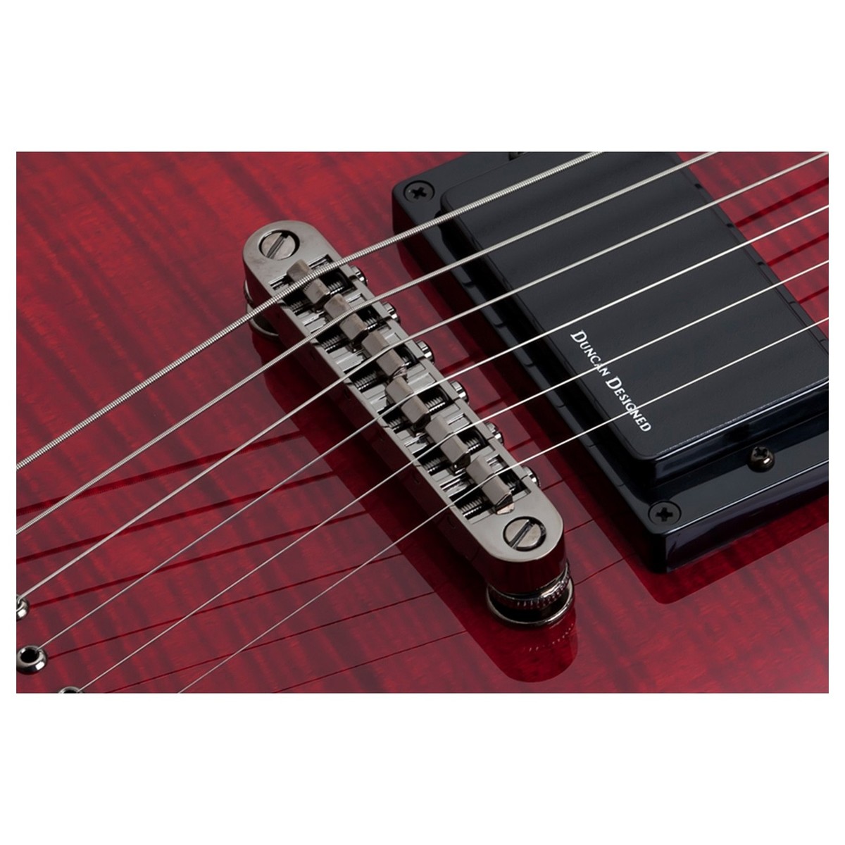 Schecter Demon 6 Crimson Red Burst