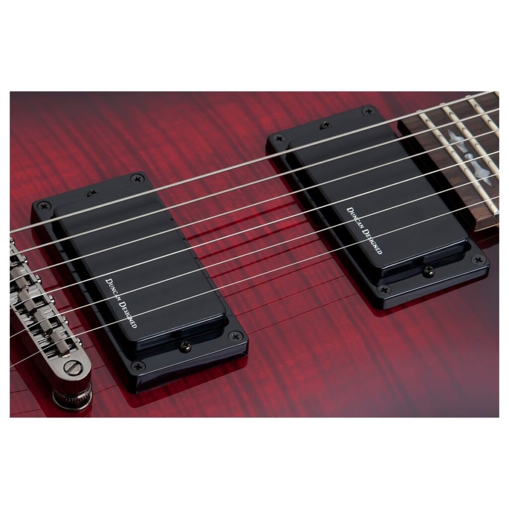 Schecter Demon 6 Crimson Red Burst