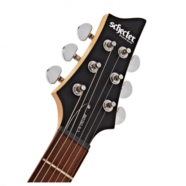Schecter C-6 Deluxe Satin Black