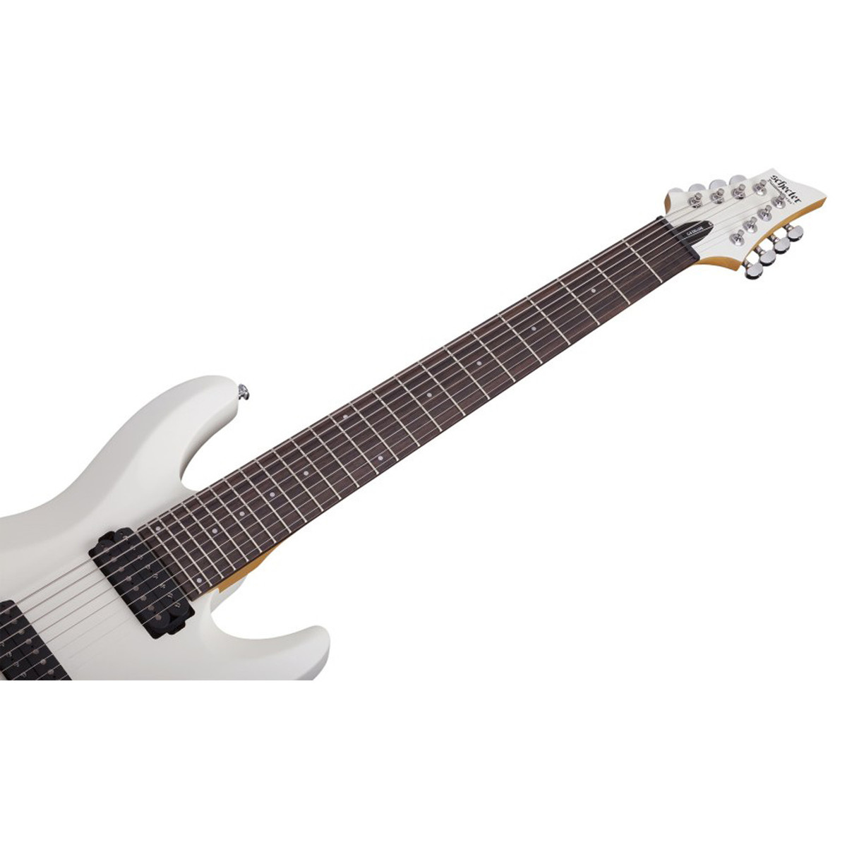Schecter C-8 Deluxe Satin White
