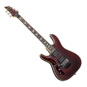 Schecter Omen Extreme-6 FR Left Handed Black Cherry