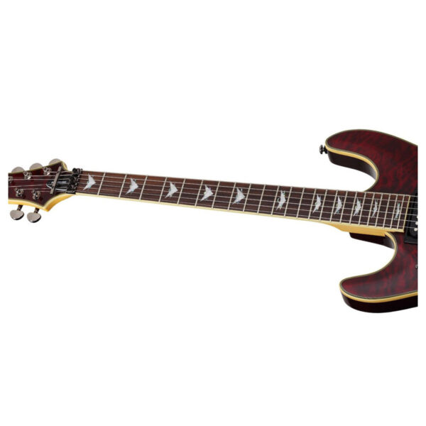 Schecter Omen Extreme-6 FR Left Handed Black Cherry