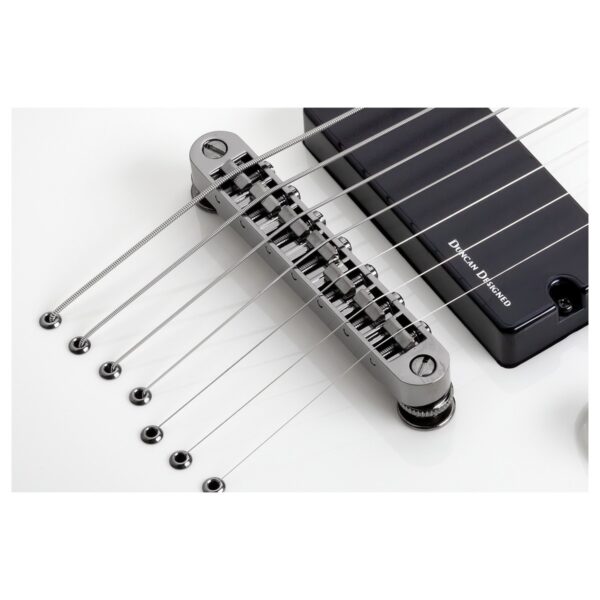 Schecter Demon-7 7 String Vintage White